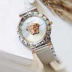 Đồng Hồ Nữ Versace Palazzo Empire Greca Watch VEDV00419 37mm Màu Bạc