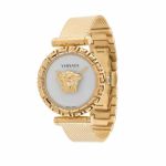 Đồng Hồ Nữ Versace Palazzo Empire Greca Watch VEDV00619 37mm Màu Trắng Vàng