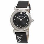 Đồng Hồ Nữ Versace V-Motif BlackRose VERE00918 Màu Đen