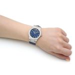 Đồng Hồ Nữ Versace Greca Logo VEVH00120 38mm Màu Xanh Navy