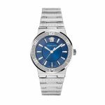 Đồng Hồ Nữ Versace Greca Logo VEVH00520 38mm Màu Xanh Navy