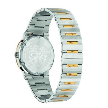 Đồng Hồ Nam Versace Greca Logo VEVI00420 41mm Màu Demi (Vàng- Bạc)