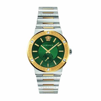 Đồng Hồ Nam Versace Greca Logo VEVI00420 41mm Màu Demi (Vàng- Bạc)