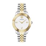 Đồng Hồ Unisex Versace Greca Signature 38mm VEVC00519 Màu Demi (Vàng-Bạc)