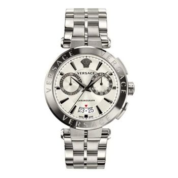 Đồng Hồ Nam Versace Aion Chronograph 45mm VE1D00319 Màu Bạc