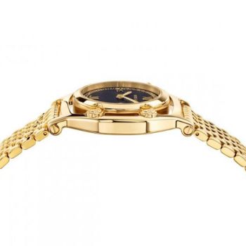 Đồng Hồ Nữ Versace VEVF00520 Medusa Frame Gold Ladies Watch Màu Vàng