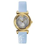Đồng Hồ Nữ Versace V-Motif Gold - VERE00318 Màu Xanh Blue