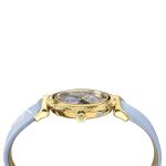 Đồng Hồ Nữ Versace V-Motif Gold - VERE00318 Màu Xanh Blue