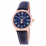 Đồng Hồ Nam Raymond Weil Maestro Moonphase Blue 2239-PC5-00509 Màu Xanh/ Vàng Hồng