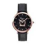 Đồng Hồ Nữ Salvatore Ferragamo New Minuetto 611172 722162 36mm Màu Đen