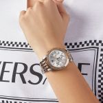 Đồng Hồ Nam Versace Sport Tech Swiss Chronograph Watch 40mm Màu Vàng Hồng - Bạc