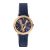 Đồng Hồ Nữ Versace Virtus Blue Leather Strap Watch VEHC00419 36mm Màu Xanh Blue
