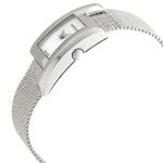 Đồng Hồ Nữ Versace Greca Icon Quartz White Dial Ladies Watch VELU00519 Màu Bạc