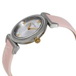 Đồng Hồ Nữ Versace VERE00118 V-Motif Dây Da Hồng Nude