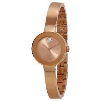Đồng Hồ Nữ Movado 3600286 Màu Vàng Hồng
