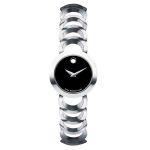 Đồng Hồ Nữ Movado 0606248 Màu Đen Bạc