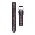 Dây Da Crocodile Stamperd Strap Knot SD-18DBBK Màu Nâu Tối