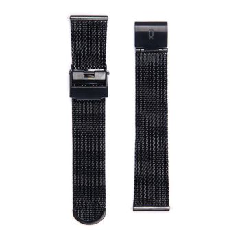 Dây Kim Loại Knot Milanese Mesh MS-18BKBK Màu Đen