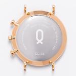 Mặt Đồng Hồ Knot Chronograph CC-39YGSV Màu Bạc