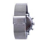 Đồng Hồ Nam Julius 3 Máy JAH-090B Màu Bạc