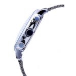 Đồng Hồ Nam Julius 3 Máy JAH-090B Màu Bạc