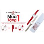 Đồng Hồ Nữ MS520C Mangosteen Seoul Hàn Quốc (Bạc) + Tặng Dây Da (Màu Đỏ)