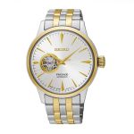 Đồng Hồ Nam Seiko Presage Automatic SSA358 Hở Tim Cho Nam Demi Vàng-Bạc