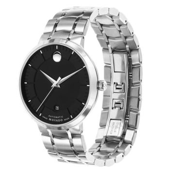 Đồng Hồ Nam Movado 0606914 Màu Đen Bạc