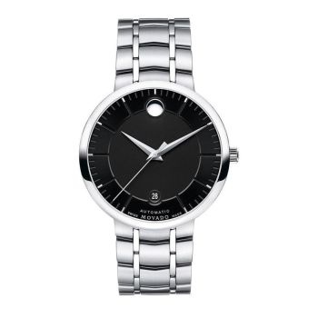 Đồng Hồ Nam Movado 0606914 Màu Đen Bạc
