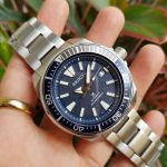 Đồng Hồ Nam Seiko SRPB49K1 Màu Xanh Bạc