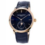 Đồng Hồ Frederique Constant Slimline Moonphase FC-705N4S4NN Màu Xanh