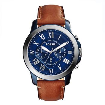 Đồng Hồ Nam Fossil FS5151 Màu Xanh Nâu