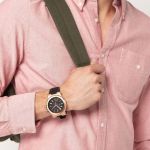 Đồng Hồ  Nam Michael Kors MK8184 Màu Đen/Vàng Hồng