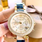 Đồng Hồ Nữ Michael Kors MK6238 Màu Xanh Vàng