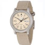 Đồng Hồ Nam Seiko 5 Quân Đội Bền, Đẹp Và Cá Tính Màu Vàng Rơm 37mm