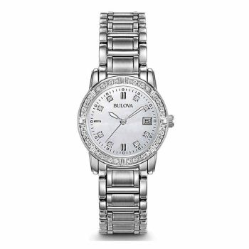 Đồng Hồ Nữ Bulova 96W105 Màu Bạc