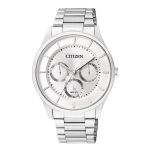 Đồng Hồ Nam Citizen AG8351-86A Dây Kim Loại Màu Bạc