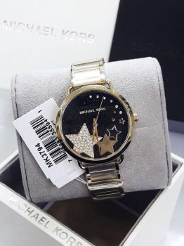 Đồng Hồ Nữ Michael Kors MK3794 Máy Quartz Màu Đen Vàng