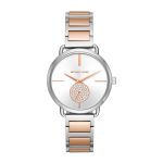 Đồng Hồ Nữ Michael Kors MK3709 Demi Vàng Hồng - Bạc