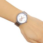 Đồng Hồ Nữ Michael Kors MK3709 Demi Vàng Hồng - Bạc