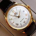 Đồng hồ Nam Orient Bambino FAC00007W0 Màu Nâu Vàng