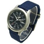 Đồng Hồ Nam Seiko 5 Quân Đội SNK807 Xanh Nước Biển Size 37