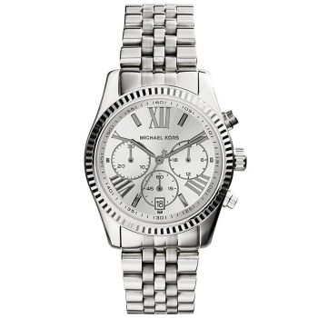 Đồng Hồ Nữ Michael Kors Nữ MK5555 Dây Kim Loại Màu Bạc