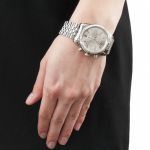Đồng Hồ Nữ Michael Kors Nữ MK5555 Dây Kim Loại Màu Bạc
