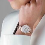 Đồng Hồ Nữ Michael Kors MK3841 Mặt Đính Đá Màu Vàng Hồng
