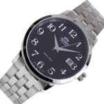 Đồng Hồ Nam Orient FER2700JB0 Mặt Đen, Dây Kim Loại