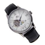 Đồng Hồ Orient Sun & Moon Gen 4 Lộ Cơ RA-AS0005S00B Cho Nam