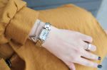 Đồng Hồ Nữ Guess W0107L1 Mặt Chữ Nhật Màu Bạc