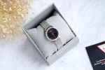 Đồng Hồ Nữ Guess W0647L5 Dây Lưới Thanh Lịch Màu Bạc Đen