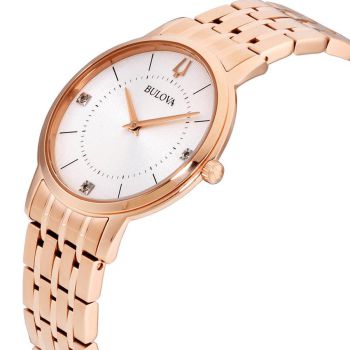 Đồng Hồ Nữ Bulova 97P129 Màu Vàng Hồng